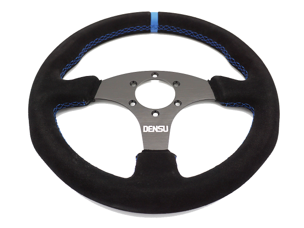 Densu Steering Wheel Round - Suede